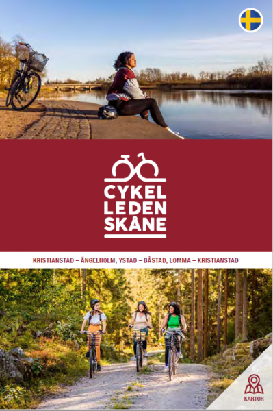  Kartenbrosch&uuml;re Cykelleden Sk&aring;ne - Der Sk&aring;ne-Radweg