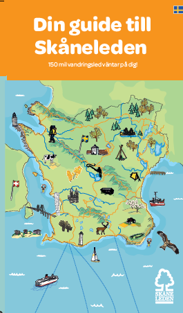 Eine faltbare Inspirationsmappe f&uuml;r den Sk&aring;neleden-Trail